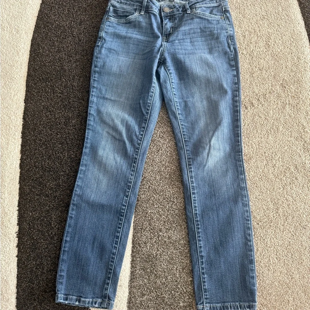 Simply Vera Wang straight mid rise jeans - Picture 1 of 6